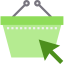 Shopping basket icon 64x64