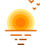 Sunset icon 64x64