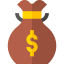 Money bag icon 64x64