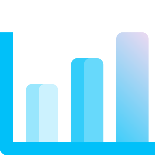 Bar graph icon