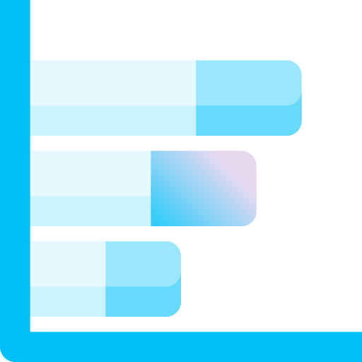 Bar graph icon