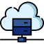 Cloud computing ícone 64x64