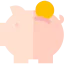 Piggy bank icon 64x64