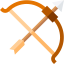 Bow and arrow ícono 64x64