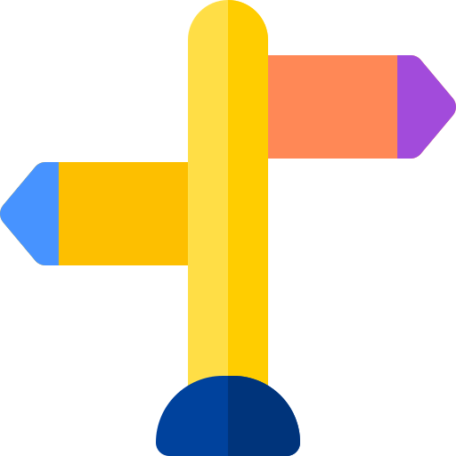 Signpost icon