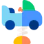 Spring swing car icon 64x64