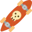 Skateboarding icon 64x64