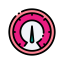 Speedometer icon 64x64