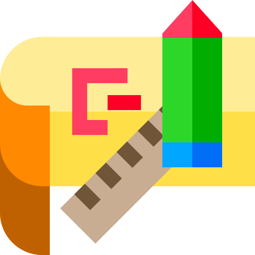 Drawing set icon
