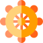 Dharma wheel icon 64x64