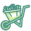 Wheelbarrow icon 64x64