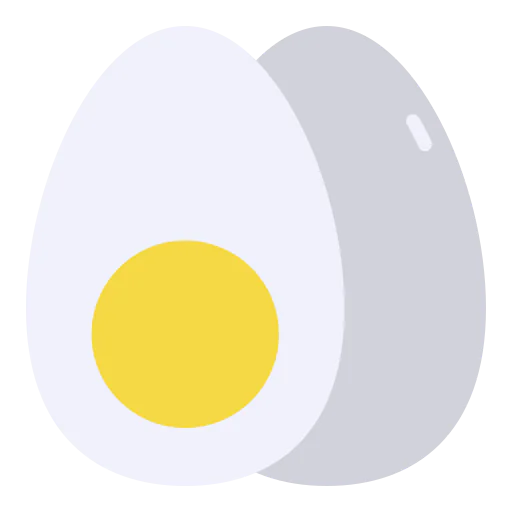 Boiled egg icon