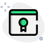Online certificate icon 64x64