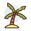 Palm tree icon 64x64