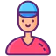 Baseball player Ikona 64x64