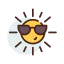 Sun icon 64x64