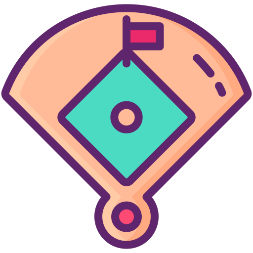 Baseball field icon