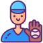 Baseball player Ikona 64x64