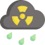 Acid rain icon 64x64