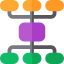 Hierarchical structure icon 64x64