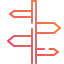 Directional sign icon 64x64