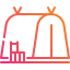Camping tent icon 64x64