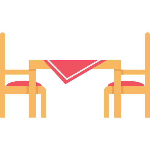 Dinner table icon