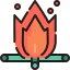 Campfire icon 64x64