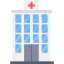 Hospital building icon 64x64