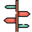 Directional sign icon 64x64