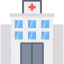 Hospital building icon 64x64
