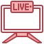 Tv monitor icon 64x64
