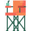 Camping chair icon 64x64