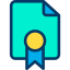 Certificate icon 64x64