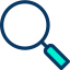 Magnifying glass icon 64x64