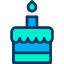 Birthday cake icon 64x64