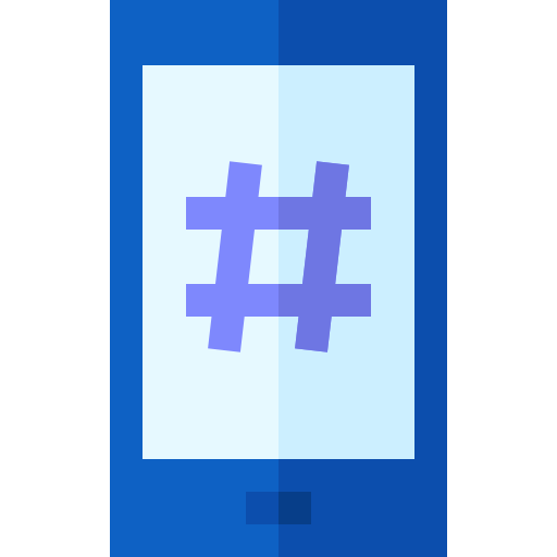 Hashtag icon