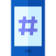 Hashtag Symbol 64x64