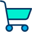 Shopping cart icon 64x64