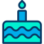 Birthday cake icon 64x64