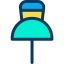 Push pin icon 64x64