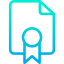 Certificate icon 64x64