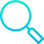 Magnifying glass icon 64x64