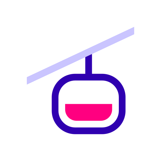 Cable car icon