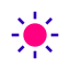 Sun icon 64x64