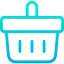 Shopping basket icon 64x64