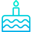 Birthday cake icon 64x64