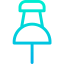 Push pin icon 64x64