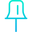 Push pin icon 64x64