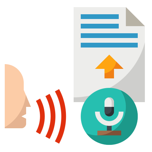 Voice recognition icon